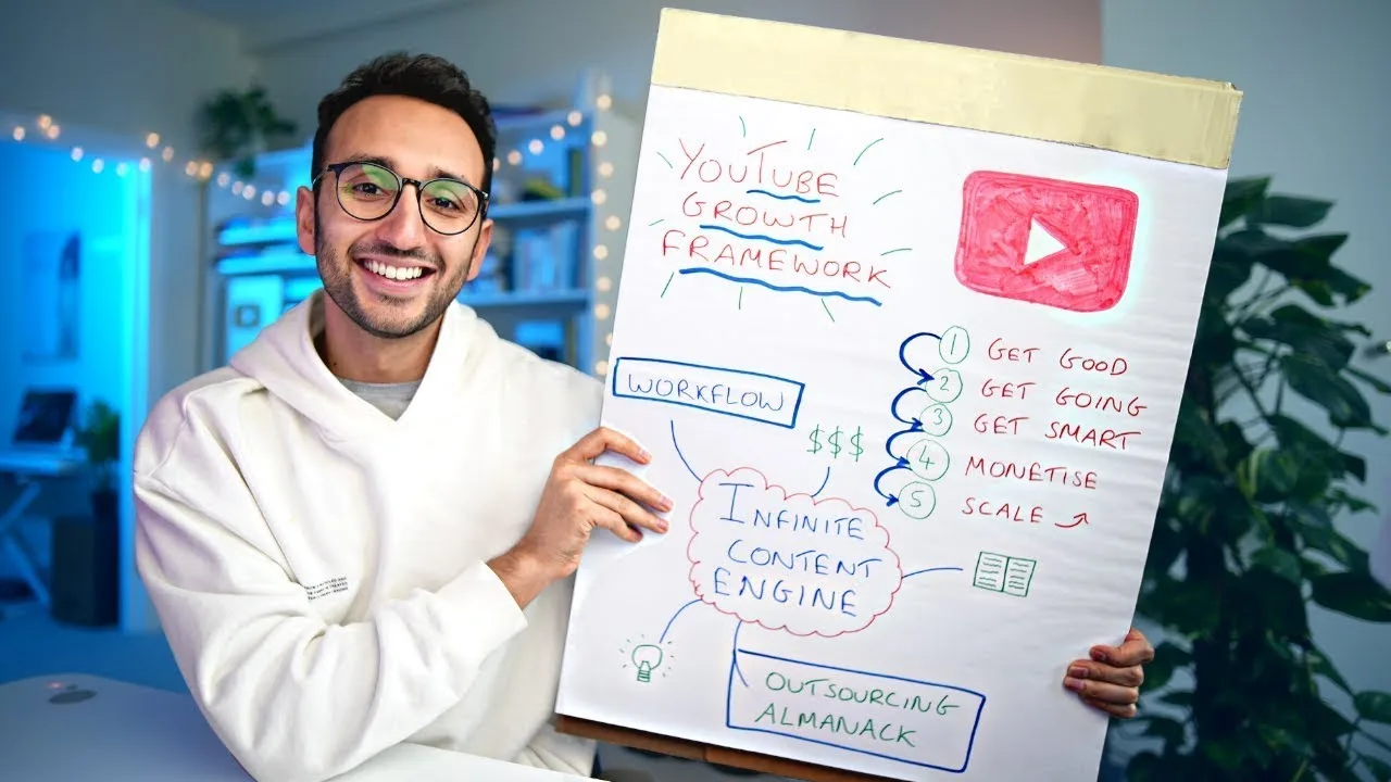 The Part-Time YouTuber Blueprint: 3-Part Framework for YouTube Success